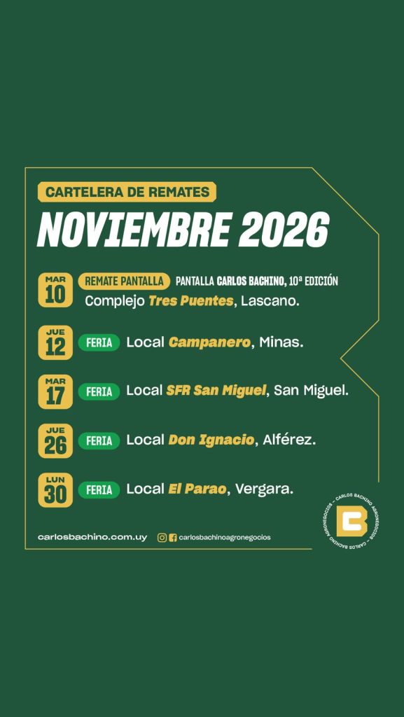 CARTELERA DE FERIA MENSUAL